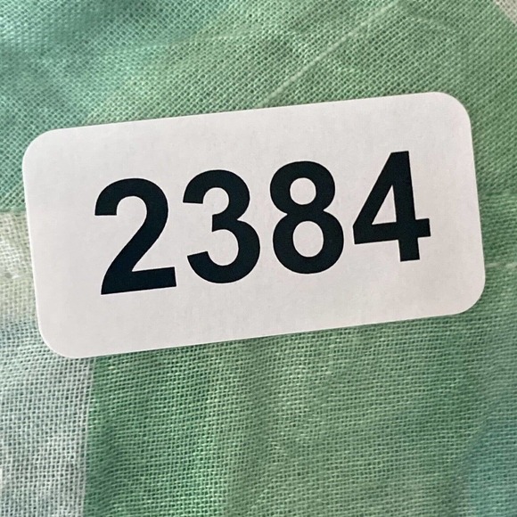 J.Mclaughlin Shirt Womens Size 10 Relaxed Cameron Button Up‎ Blue Green Collared - Picture 9 of 9